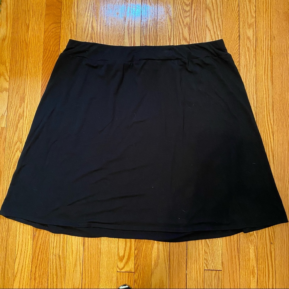 Casual Black Skirt